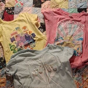 Colorful Graphic T-Shirts Set